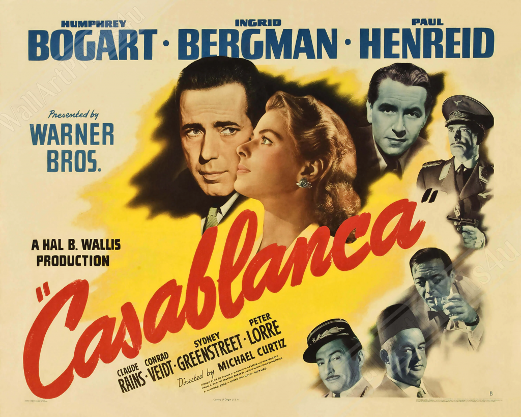Casablanca movie revisited - Distinguished